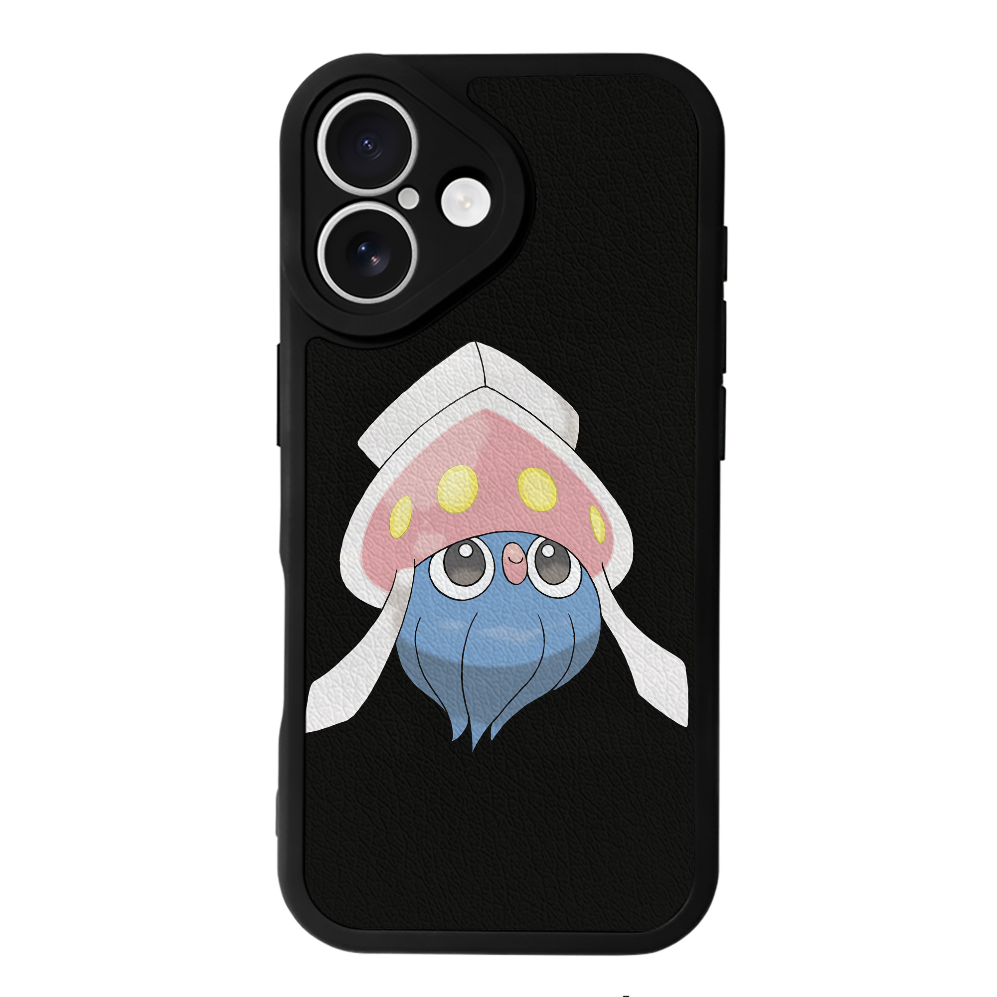 （画像用） ポケットモンスター Pokémon 【iPhone 16シリーズ対応】シリコンスマホケース（レザー調） 材質：シリコン